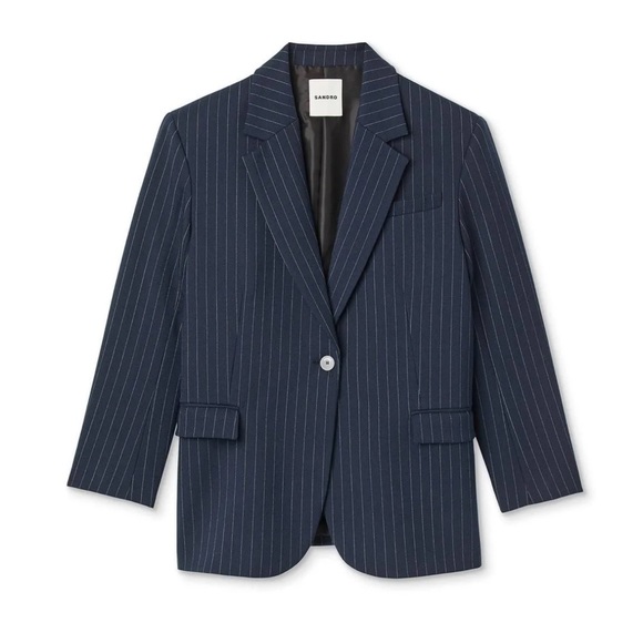 Diane Pinstriped Blazer - Picture 3 of 7